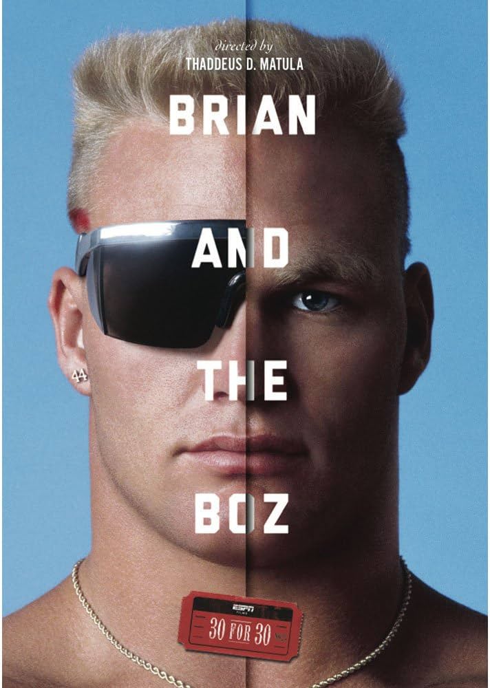 Key art for the ESPN 30 for 30 film Brian and the Boz